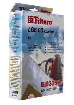 Пылесборник Filtero LGE 03 (4) ЭКОНОМ - фото 10058