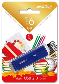 Накопитель USB Smartbuy Dock Blue 16GB - фото 13667