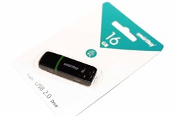 Накопитель USB Smartbuy Pean Black 16GB - фото 13670