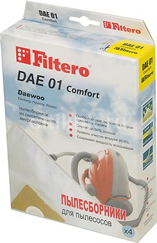 Пылесборник Filtero DAE 01 (4) Comfort - фото 15457