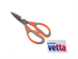 Ножницы кухонные VETTA 884-213 21см с орехоколом и открывалкой - фото 17056