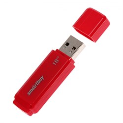 Накопитель флешка USB Smartbuy 16GB Dock Red - фото 18206
