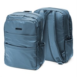 Рюкзак подростковый 41х28х15 см, 2 отделения, 4 кармана, синий, 254-353 - фото 22841