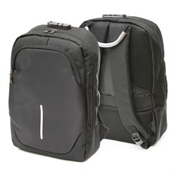 Рюкзак подростковый 42х29х11 см, 2 отделения, 1 карман, черный, 254-348 - фото 22843