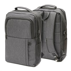 Рюкзак подростковый 42х29х12 см, 1 отделение, 5 карманов, серый, 254-365 - фото 22844