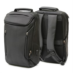 Рюкзак подростковый 46х29х12 см, 2 отделения, 6 карманов, черный, 254-366 - фото 22851
