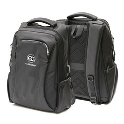 Рюкзак подростковый 47х37х15 см, 2 отделения, 3 кармана, черный - фото 22854