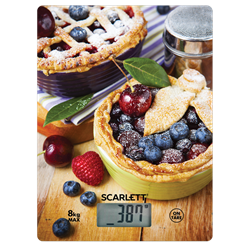 Весы Scarlett SC-KS57P59 кухонные Черничный пирог - фото 28624