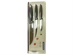 Набор ножей Tramontina 23498/613-TR 3 шт серый - фото 29563