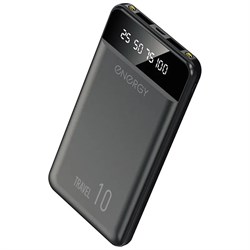 Аккумулятор Energy 103574 внешний Power Bank 10 000 Travel черный - фото 30784