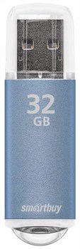 Накопитель USB Smartbuy флешка 32GB V-Cut Blue - фото 31923