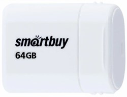 Накопитель USB Smartbuy флешка 64GB LARA White - фото 31931