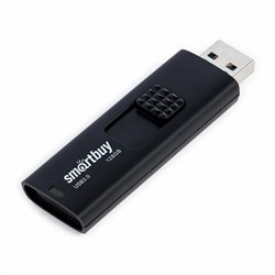 Накопитель 128Gb USB Smartbuy флешка Fashion Black USB 3.0 - фото 32385