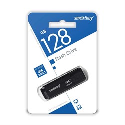 Накопитель USB Smartbuy флешка 128Gb Dock Black USB 3.0 - фото 33521