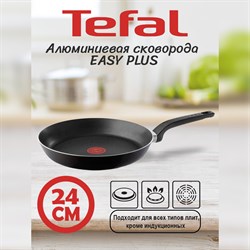 Сковорода Tefal 042 06 124  EASY PLUS 24см - фото 34443