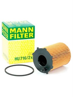 Фильтр масляный MANN FILTER HU 716/2 X - фото 48826