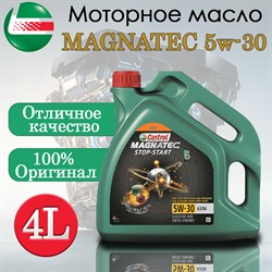 Castrol Magnatec SAE 5W-30 4л - фото 49627