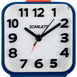 Будильник Scarlett SC-AC1014N темно-синий - фото 7875