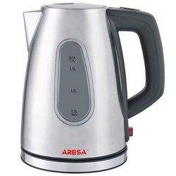 Чайник электрический Aresa AR-3406 1,7л нержавеющий - фото 8201