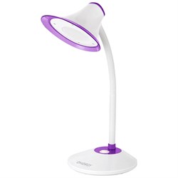 Лампа Energy EN-LED20-2 настольная 366033 бело-фиолетовая - фото 8727