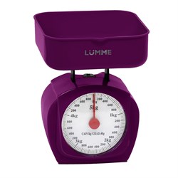 Весы Lumme LU-1302 фиолетовый чароит - фото 9222
