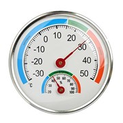 Термометр INBLOOM 473-054 круглый измерение влажности