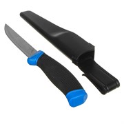 Нож ЧИНГИСХАН 118-148 для рабалки и туризма с ножнами, нержавеющая сталь