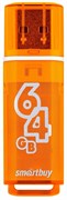 Накопитель USB Smartbuy флешка 64GB Glossy series Orange