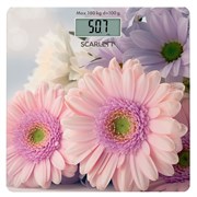 Весы напольные Scarlett SC-BS33E049 Герберы