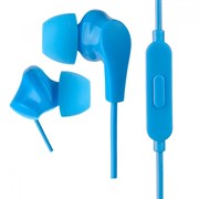 Наушники Perfeo ALPHA внутриканальные с микрофоном синие