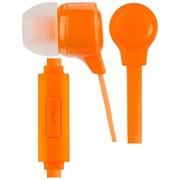 Наушники Perfeo HANDY внутриканальные с микрофоном оранжевые