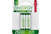 Аккумулятор Energy Eco NIMH-2600-HR6/2B АА 104989