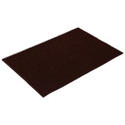 Коврик VORTEX 24101 45*60 см ТРАВКА на противоскользящей основе темно- коричневый