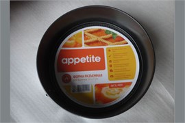 Форма разъёмная Appetite SL4003 антипригарное покрытие для выпечки круглая 22х7