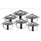 Набор посуды Wellberg AVENTO WB-1412 12 предметов AVENTO нержавеющая сталь - фото 11807