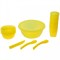 Набор для пикника Радиан 10193015 желтый 4 персоны - фото 15372