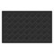 Коврик МультиДом МК72-36 придверный ШАХМАТКА 60x38см черный - фото 20888