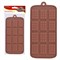 Форма силиконовая МультиДом VL80-335, для шоколадных  конфет "Плиточки" - фото 29276