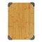 Доска разделочная SATOSHI 851-187 бамбук, силикон, 35х25х1,5см - фото 31897